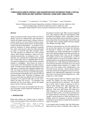 4b.3 1 - turbulence kinetic energy and dissipation rate ...